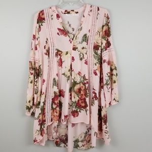 blu pepper | Anthropologie | Boho Tunic Dress | S